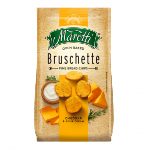 BRUSCHETTE Cheddar& Sour cream MARETTI 70G