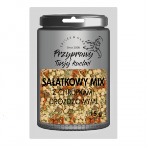 Sałatkowy mix z chrupkami drożdżowymi 15 g Przyprawy Twojej kuchni