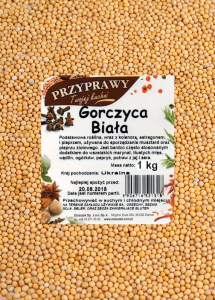 Gorczyca biała Przyprawy Twojej kuchni - 1 kg