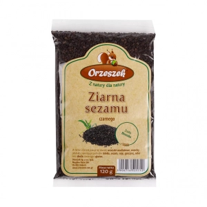 Czarny sezam - nasiona Orzeszek - 120 g