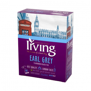 Earl Grey Herbata czarna aromatyzowana 150 g (100 torebek) Irving