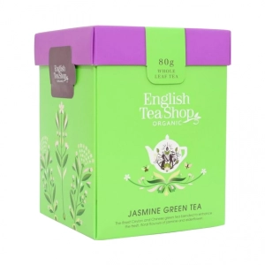 Organiczna, sypana zielona herbata z jaśminem i dzikim bzem English Tea Shop