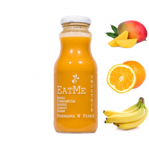 Smoothie mango. pomarańcza. ananas. jabłko. banan EATME 250 ml Sadvit