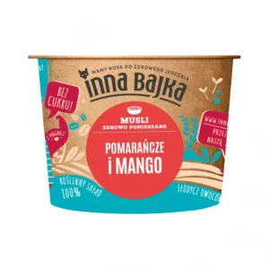 Musli pomarańcze i mango 60g Inna Bajka