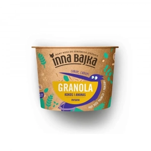 Granola owsiana kokos i ananas Inna Bajka - 65 g