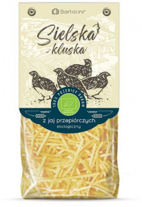 Sielska Kluska z jaj przepiórczych krajanka BIO 250g Bartolini