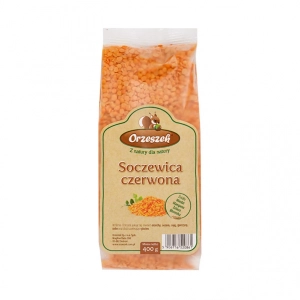 Soczewica czerwona Orzeszek - 400 g