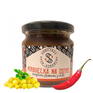 Mirabelka na ostro Konfitura śliwkowa z chilli 200g Specjały spod strzechy