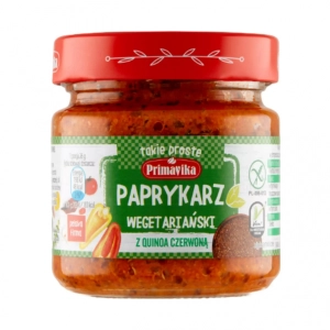 Paprykarz wegetariański z quinoa czerwoną 160g Primavika