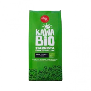 Ekologiczna kawa ziarnista Arabica 100% Peru 250 g Quba Caffe