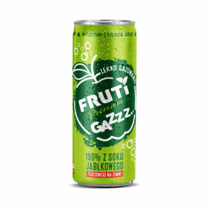 FRUTI GAZZZ JABŁKOWY 250ml laSAD