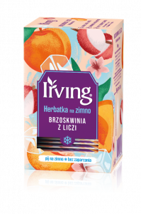 Cold Brew Peach & Lychee herbata do przygotowania na zimno 20 kopert Irving