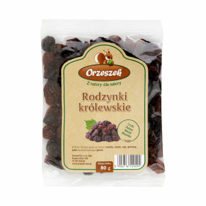 Rodzynki królewskie Orzeszek - 80 g