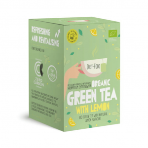 Bio Green Tea with Lemon - zielona herbata z naturalnym aromatem cytrynowym Diet Food