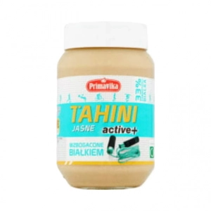 ACTIVE + tahini jasne - wzbogacone białkiem 470 g Primaeco