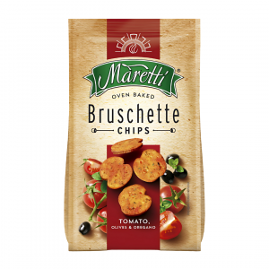BRUSCHETTE Tomato, Olives& Oregano MARETTI 70G