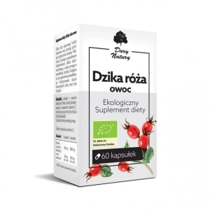 Dzika róża EKO 60 kapsułek (560 mg) Dary Natury