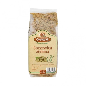 Soczewica zielona Orzeszek - 400 g