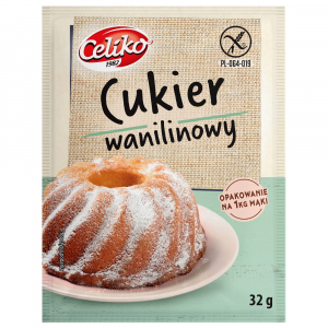 Cukier wanilinowy bezglutenowy 32g CELIKO