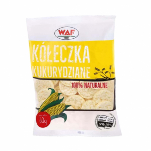 Kółeczka kukurydziane 60 g WAF