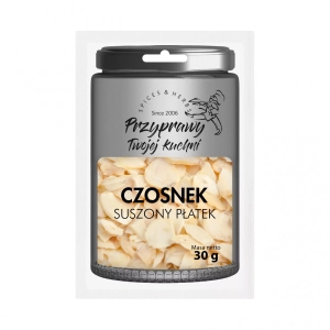 Czosnek suszony - płatek Przyprawy Twojej kuchni - 30 g