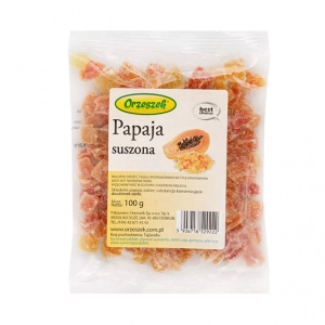 Papaja suszona kandyzowana Orzeszek - 100 g