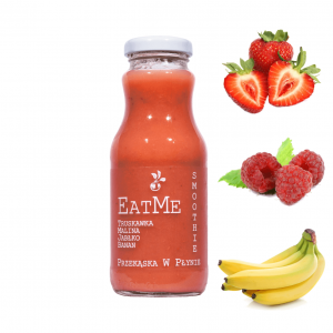 Smoothie truskawka. malina. jabłko. banan EATME 250 ml Sadvit