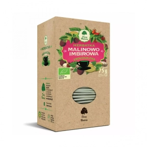 Ekologiczna herbatka Malinowo-imbirowa 25x3 g Dary Natury