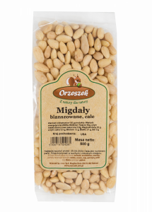 Migdały całe blanszowane Orzeszek - 500 g