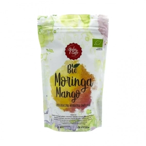 Ekologiczna herbatka owocowa Moringa Mango 100 g Quba Caffe