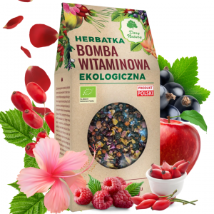Ekologiczna herbatka Bomba witaminowa 100 g Dary Natury - 200 g