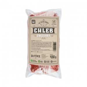 Chleb owsiany bez Glutenowy 430g Glutenex