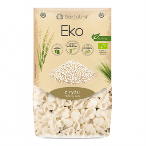 Makaron ryżowy muszelka ekologiczny 250g Bartolini