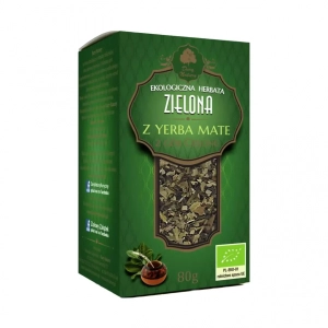 Herbatka ekologiczna Zielona z Yerba Mate 80g Dary Natury