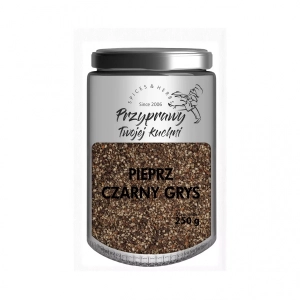 Pieprz czarny grys Przyprawy Twojej kuchni - 250 g