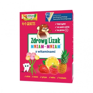 Zdrowy lizak z witaminami 4 + 1 GRATIS Mniam-Mniam