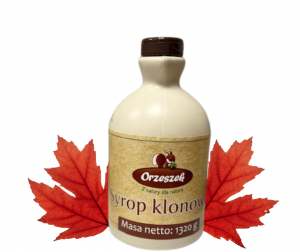 Syrop klonowy, klasa A 1320g Orzeszek