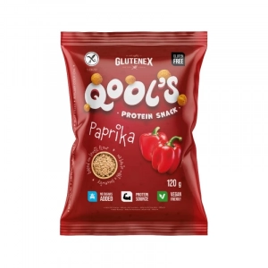 Qool`s snacki proteinowe - papryka 120g Glutenex