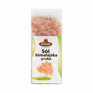 Sól himalajska gruba Orzeszek NATURA - 400 g