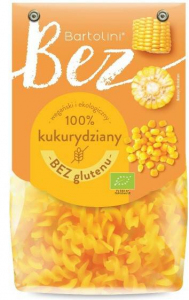 Makaron kukurydziany świderek BEZGL. BIO 250g Bartolini