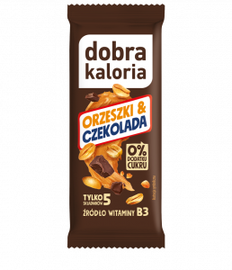 Baton orzeszki & czekolada 35 g Dobra Kaloria