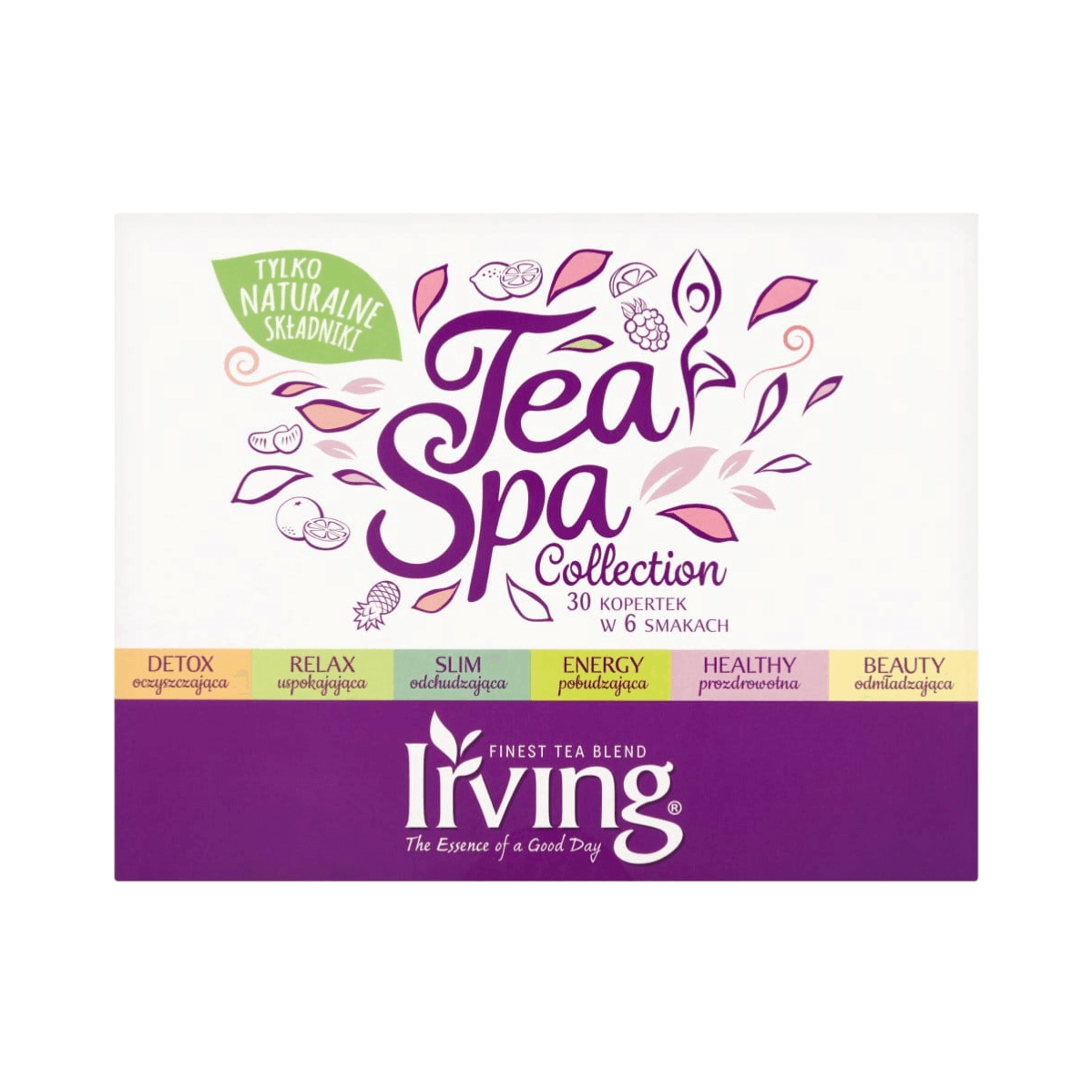 Kolekcja TEA SPA Collection 30 kopertek w 6 smakach zestaw Irving.png